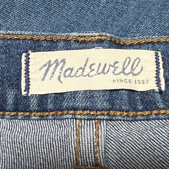 Madewell Slim Boyjean Jeans Size 26 Distressed Medium Wash Denim Casual Everyday - Picture 3 of 13